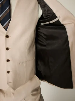 Next neutre - Coupe ajustée Flannel Costume Veste Hot