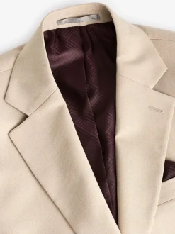 Next neutre - Coupe ajustée Flannel Costume Veste Hot