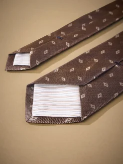 Next - Cravate Signature en soie italienne neutre Discount