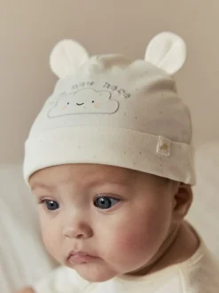 Next neutre - Ensemble Im New Here Combinaison de nuit et Chapeau (0-9mois)