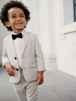 Next neutre - Ensemble pantalon blazer et nœud papillon (3mois à9ans) Hot