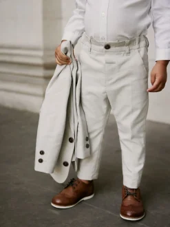 Next neutre - Ensemble pantalon blazer et nœud papillon (3mois à9ans) Hot