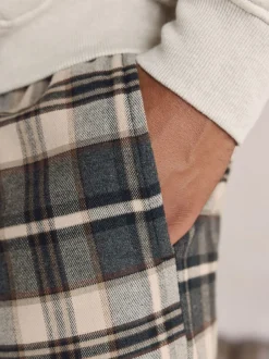 Next neutre - Ensemble sweat à capuche à manches longues à carreaux Online