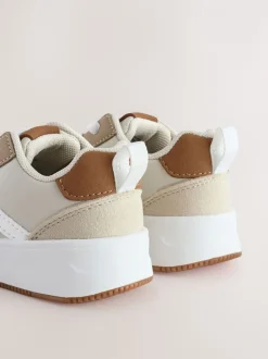 Next neutre - Entraîneurs en dentelle élastique Sale