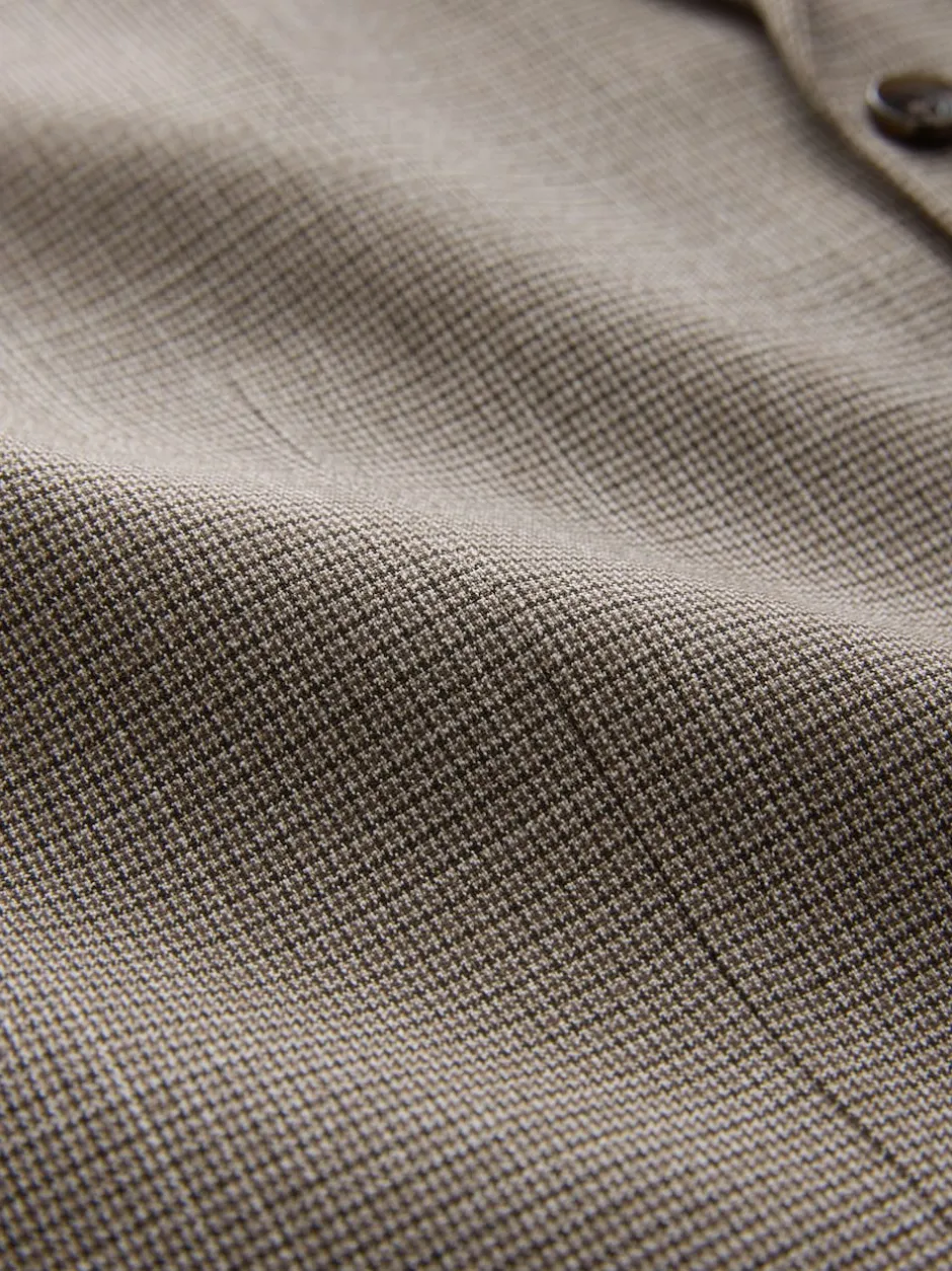 Next neutre - Gilet de costume à détails en tissu contrasté