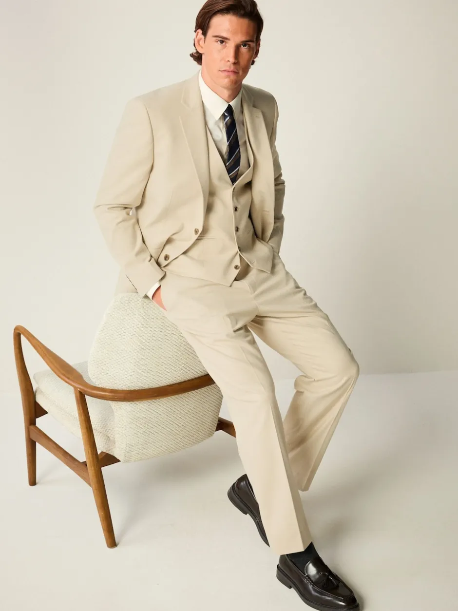 Next neutre - Gilet de costume en flanelle Discount