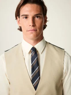 Next neutre - Gilet de costume en flanelle Discount