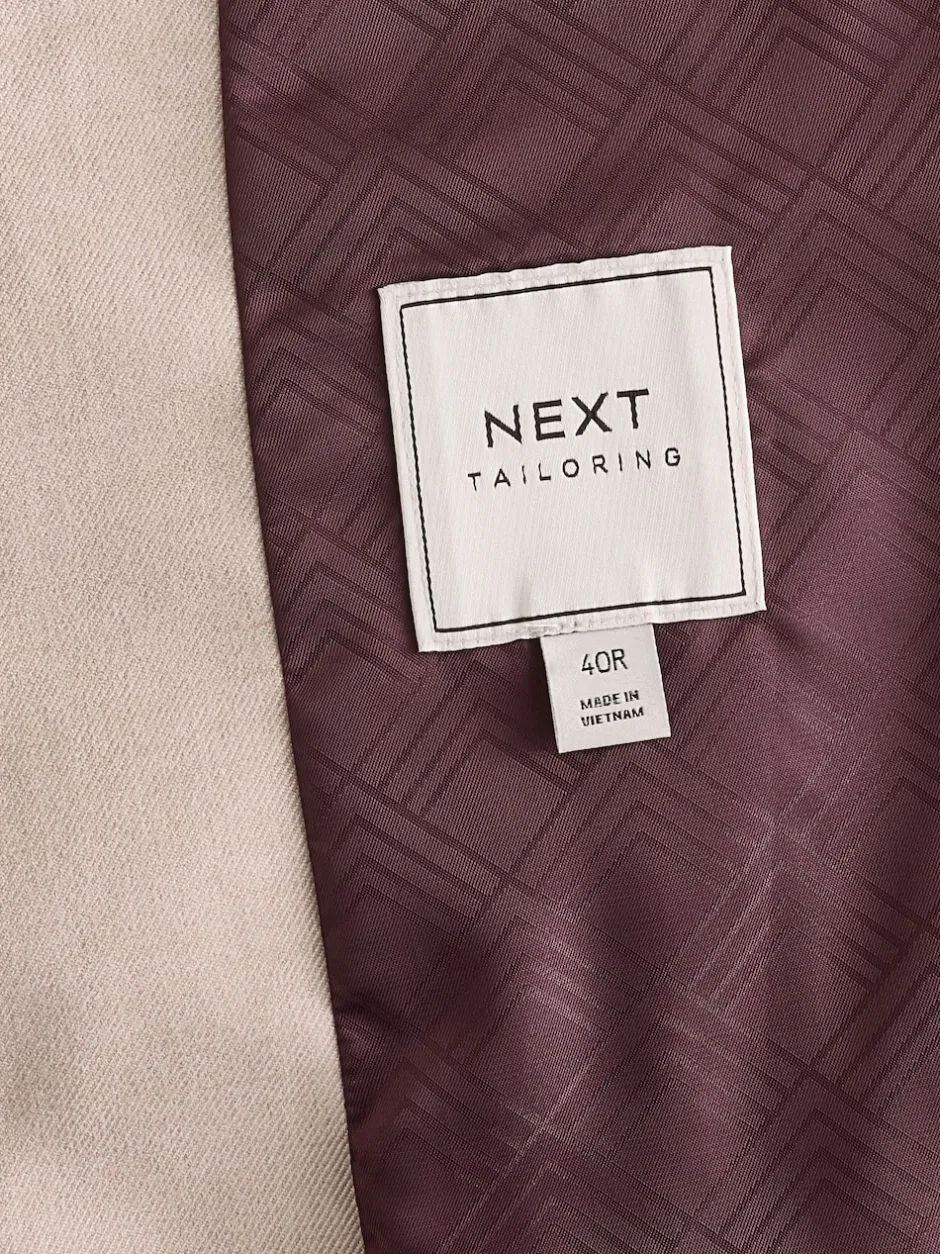 Next neutre - Gilet de costume en flanelle Discount