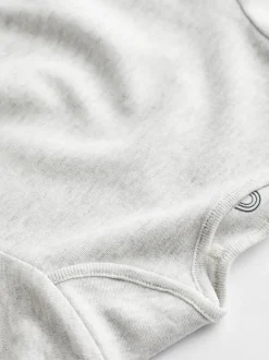 Next neutre - Lot de 5 bodies bébé à manches longues Essential Online