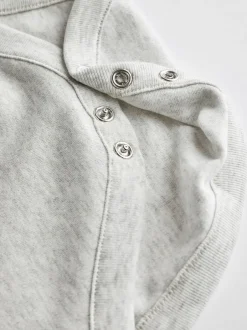 Next neutre - Lot de 5 bodies bébé à manches longues Essential Online