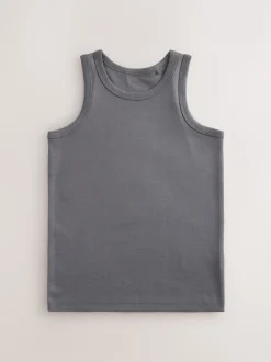 Next - Lot de 5 débardeurs (1.5-16ans) neutre Outlet