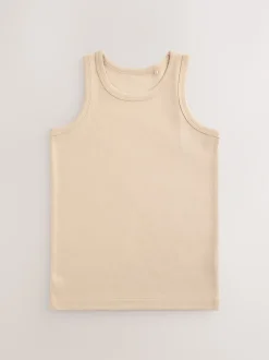 Next - Lot de 5 débardeurs (1.5-16ans) neutre Outlet