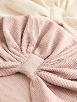 Next neutre - Lot de 2 turbans pour bébés (0-18mois) Discount