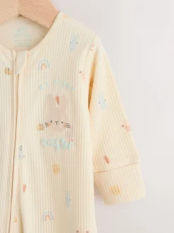 Next neutre - My First Pâques Combinaison de nuit zippé bidirectionnel BÉBÉ (0-18mois) Best