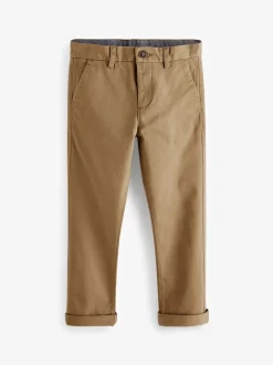 Next - Pantalon chino extensible (3-17ans) neutre Clearance