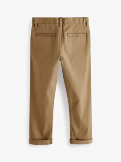 Next - Pantalon chino extensible (3-17ans) neutre Clearance
