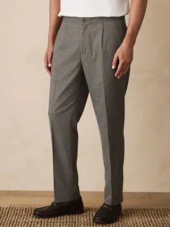 Next neutre - Pantalons fuselés à coupe standard, élégants, texturés doux au toucher Clearance