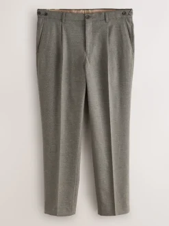 Next neutre - Pantalons fuselés à coupe standard, élégants, texturés doux au toucher Clearance