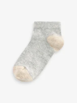 Next - Paquet de chaussettes de sport en coton riche 7 neutre Hot