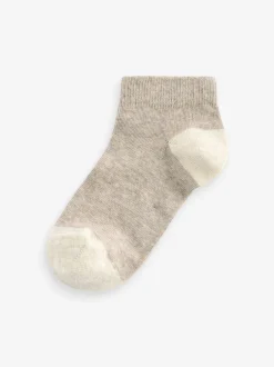 Next - Paquet de chaussettes de sport en coton riche 7 neutre Hot