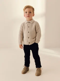 Next neutre - Polo texturé en maille boutonné (3mois-7ans) Clearance