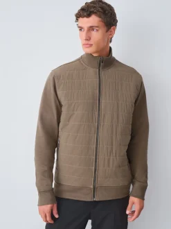 Next neutre - Sans capuche - Veste hybride zippée Sale