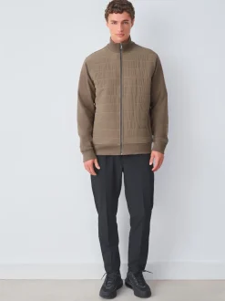 Next neutre - Sans capuche - Veste hybride zippée Sale