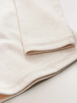 Next - Top côtelé à manches longues (3-16ans) neutre Outlet