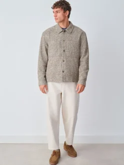 Next neutre - Veste à carreaux élégante en laine