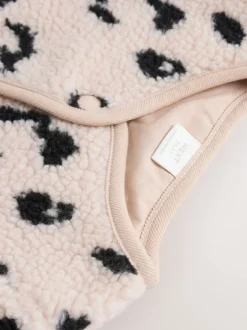 Next neutre - Veste bébé Borg imprimé léopard (0mois-2ans) Outlet