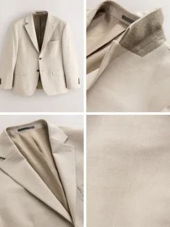 Next neutre - Veste de costume extensible Ajusté aux Muscles Motionflex Outlet