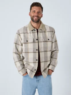 Next neutre - Vérifier Borg Lined Shacket Sale