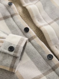 Next neutre - Vérifier Borg Lined Shacket Sale