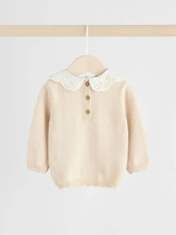 Next Neutre canard/Vert sauge Ditsy - Pull et Leggings en maille Bébé Ensemble 2 Pièces (0mois-3ans) Online