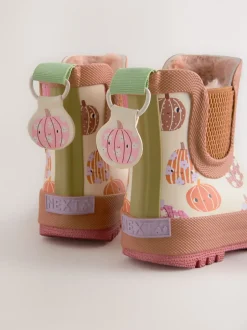 Next - Chelsea Wellies Neutre citrouille Halloween Best
