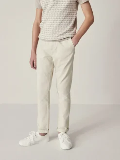 Next - Pantalon chino extensible (3-17ans) Neutre écru Hot