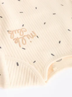 Next Neutre Milk Club - Lot de 3 bodys bébé New