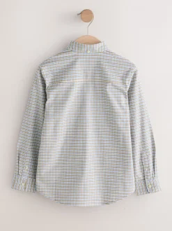 Next - Chemise Oxford (3-16ans) Neutre vichy