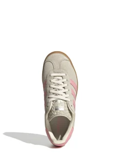 adidas originals Neutre/Rose - Baskets Gazelle Bold Lace Junior Hot