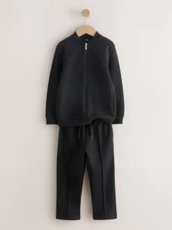 Next New Noir - Ensemble veste bomber en jersey élégant et jogging (3-16ans) Sale