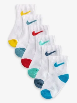 Nike Chaussettes de cheville Pop Couleur 6 Lot Best