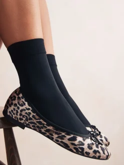 Next Noir - 60 Denier Chaussettes cheville 3 Lot Discount