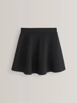 Next Noir - 2 Pack Pull-On Jersey Extensible School Skater Jupes (3-17yrs) Online