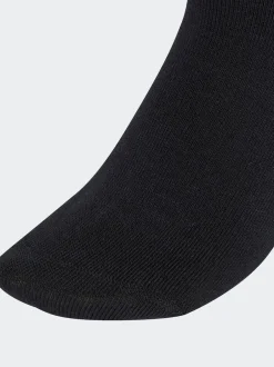 adidas originals Noir - Chaussettes à col rond 6 Lot Discount