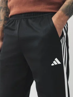 adidas Noir - Train Essentials 3-Jogging d'entraînement Rayure Best