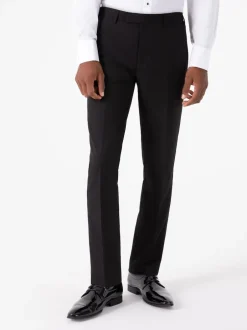 Skopes Noir - Ajustement enregistré - Pantalon de costume Sinatra Best