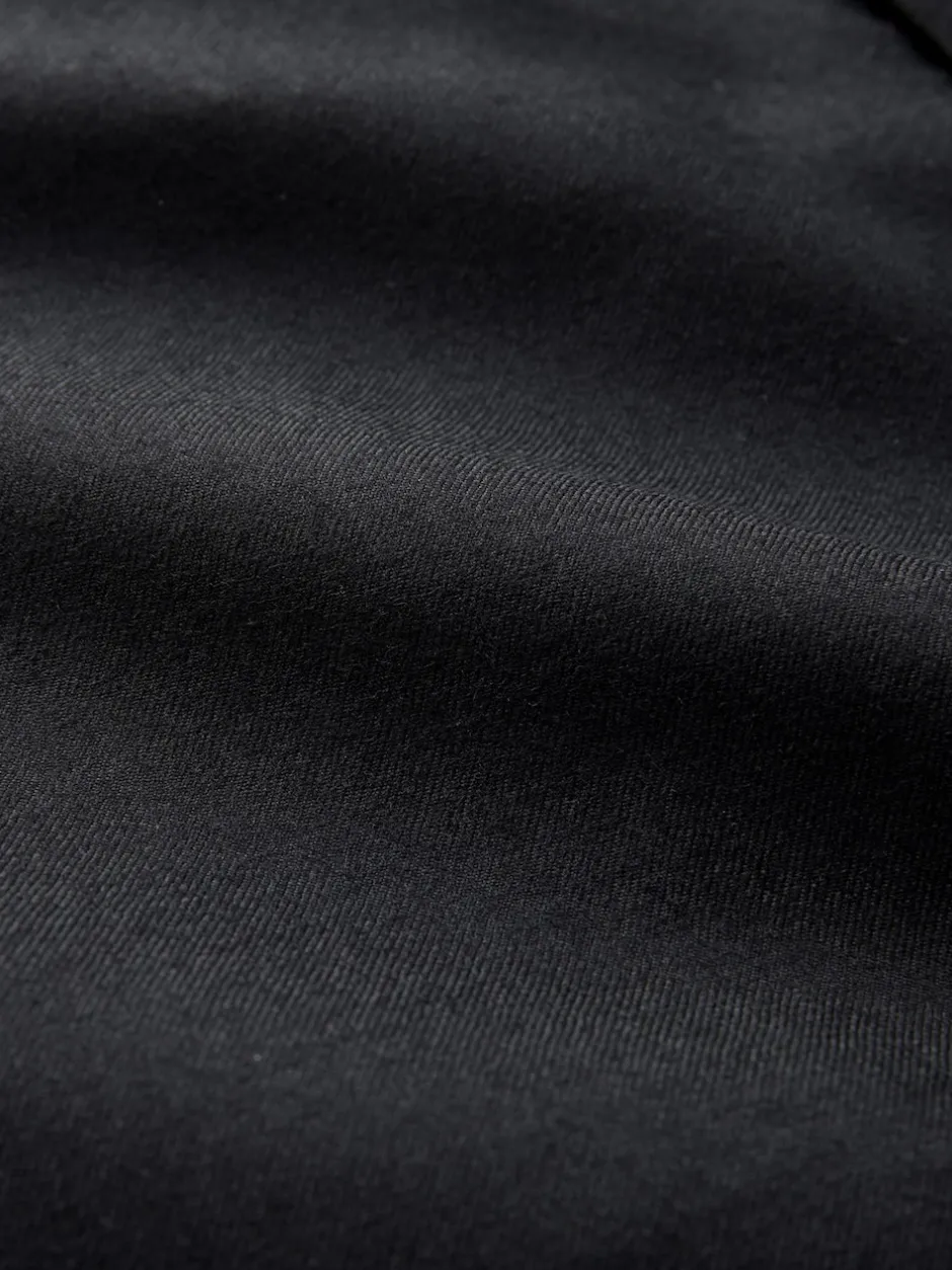 Next Noir - Ajustement régulier - Pantalons Signature en 100 % laine avec ceinture Motion Flex Discount