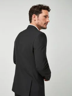 Next Noir - - Veste de costume à deux boutons Ajustement régulier Online