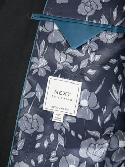 Next Noir - - Veste de costume à deux boutons Ajustement régulier Online