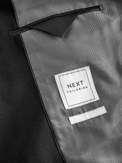 Next Noir - Ajustement régulier - Veste de costume Essential Clearance